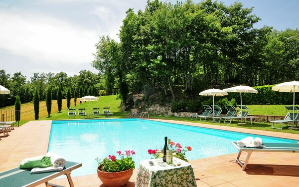 Casale Chieteno: Outdoor, Pool, Summer