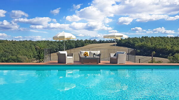 Casale Chieteno: Garden, Outdoor, Pool, Scenic View, Summer