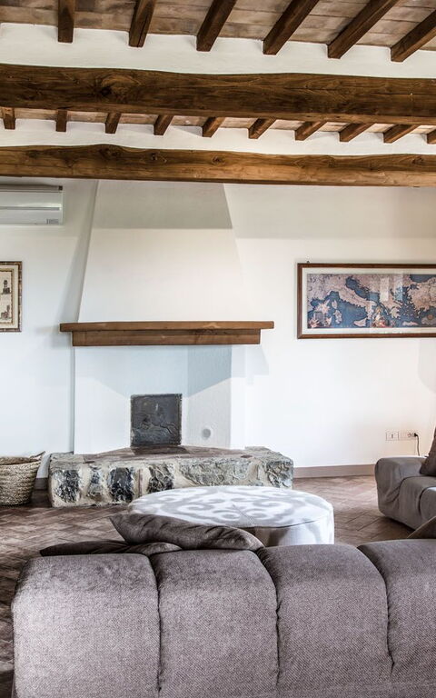 Villa Chiugi: Living Room