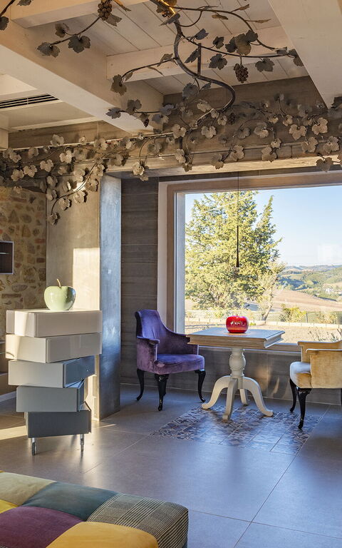 Villa Campana: Living Room