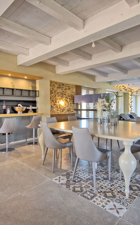 Villa Campana: Dining Room, Living Room