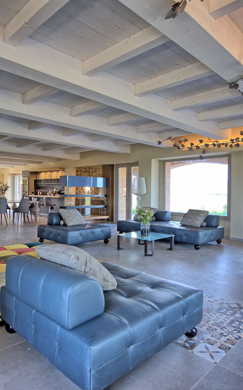 Villa Campana: Living Room