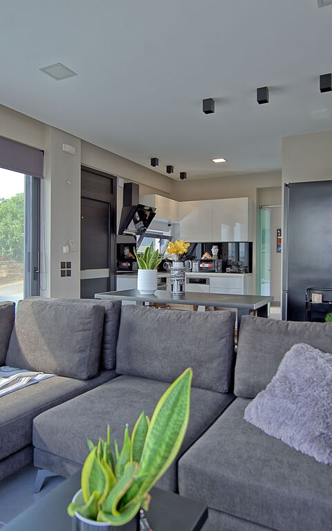 Villa Popi: Kitchen, Living Room