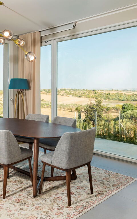 Villa Colleverde: Dining Room, Kitchen, Living Room