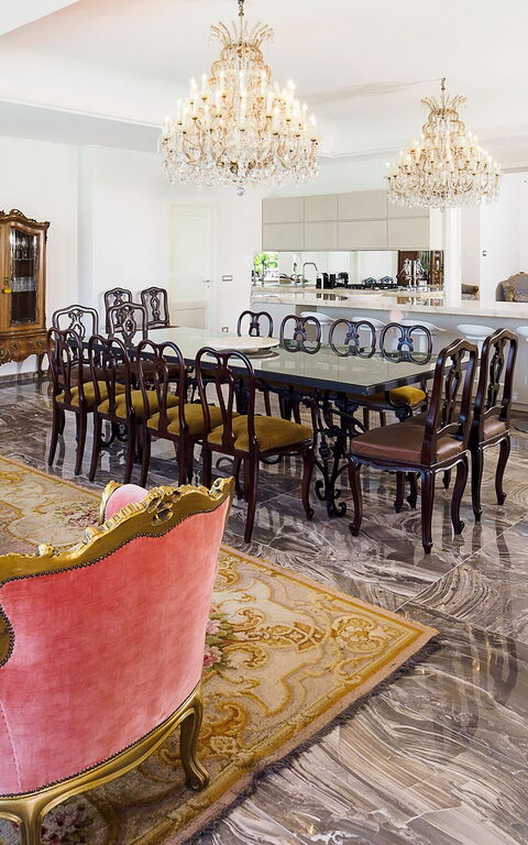 Villa Estella: Dining Room, Kitchen