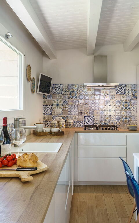 Marinella Punta Milocca: Dining Room, Kitchen