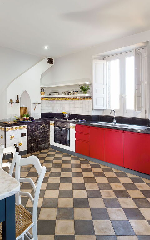 Villa Nerello: Kitchen