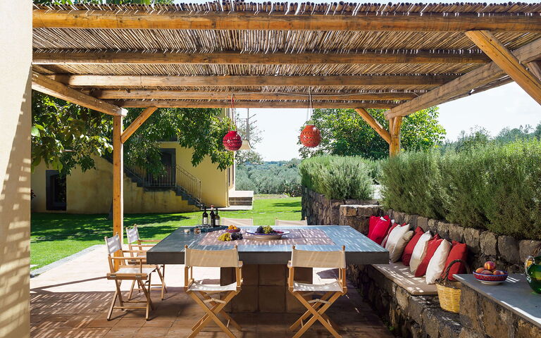 Villa Nerello: Balcony / Terrace / Patio, Outdoor