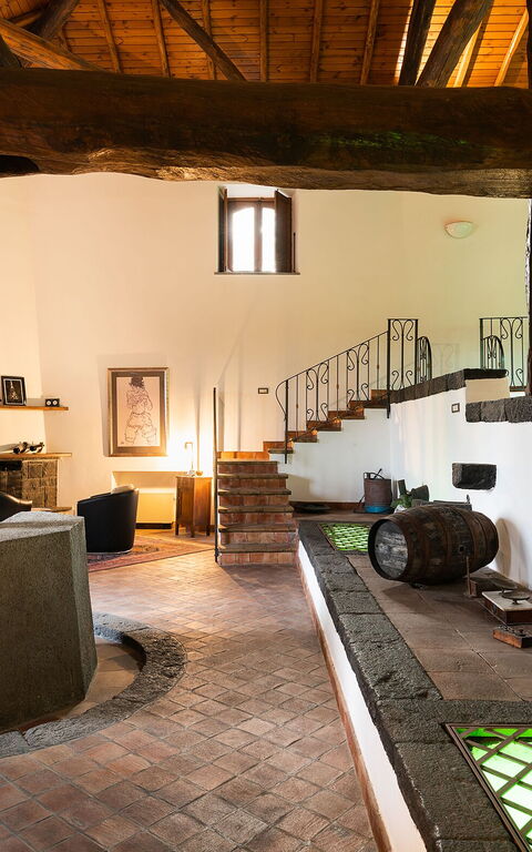 Villa Palmento Rosa: Living Room