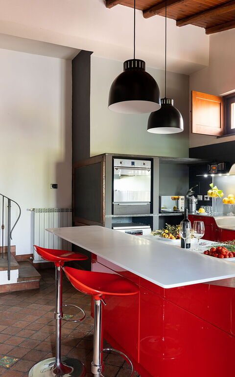 Villa Palmento Rosa: Kitchen