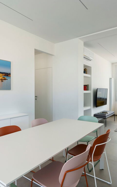 Villa Mia: Dining Room, Kitchen, Living Room