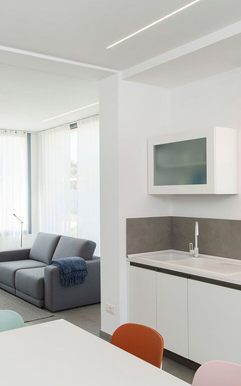 Villa Mia: Dining Room, Kitchen, Living Room