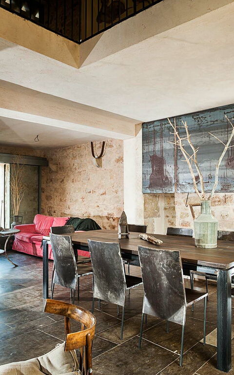 Villa Edicole: Dining Room, Living Room