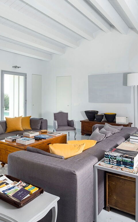 Villa Hybla: Living Room