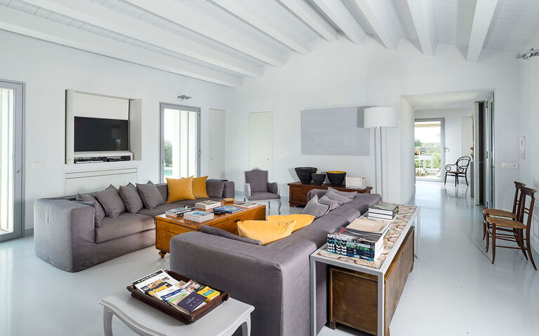 Villa Hybla: Living Room