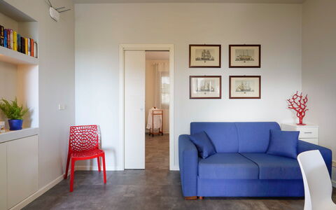 Accommodation Corallo: Dining Room, Living Room