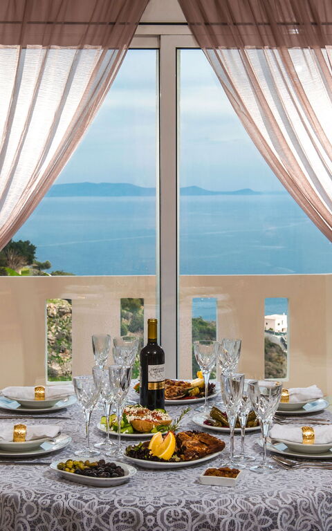 Villa Artemis: Dining Room, Scenic View