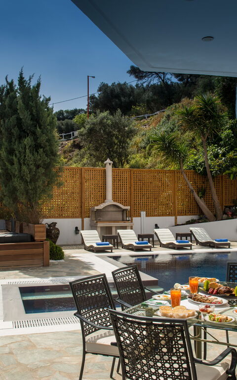 Villa Artemis: Balcony / Terrace / Patio, Outdoor, Pool