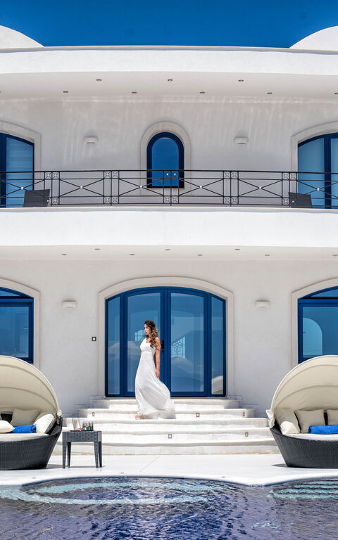 Villa Santor: Building Exterior, Main Entrance, Pool