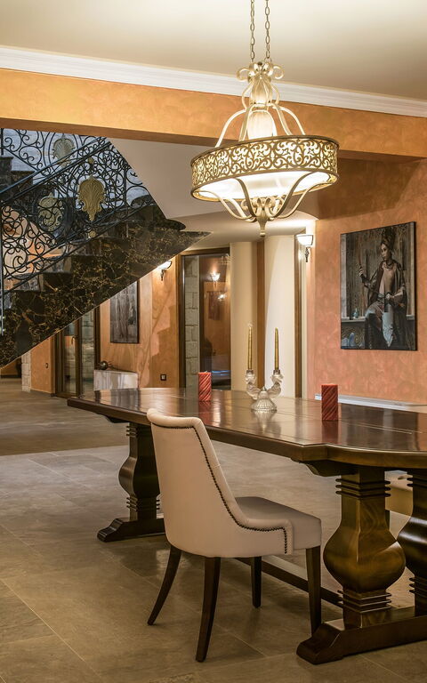 Villa Kalliste: Common Room, Dining Room, Living Room