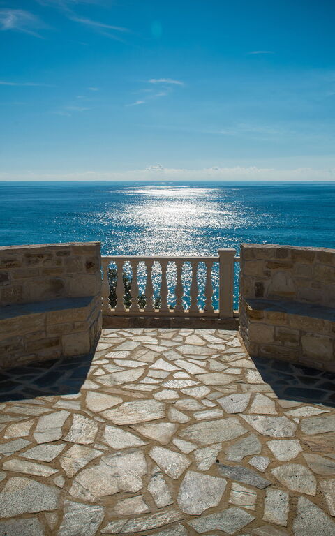 Villa Kalliste: Balcony / Terrace / Patio, Scenic View