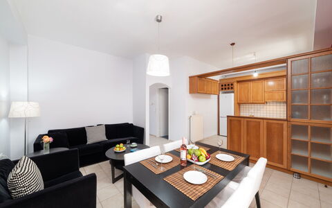 Accommodation Aria 2: Dining Room, Kitchen, Living Room