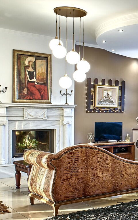 Villa Milon: Living Room