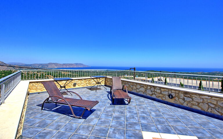 Villa Rodanthi: Balcony / Terrace / Patio, Scenic View, Summer
