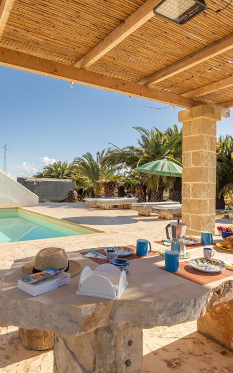 Villa Turris: Balcony / Terrace / Patio, Building Exterior, Outdoor, Pool