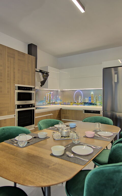 Casa Cafenio: Dining Room, Kitchen