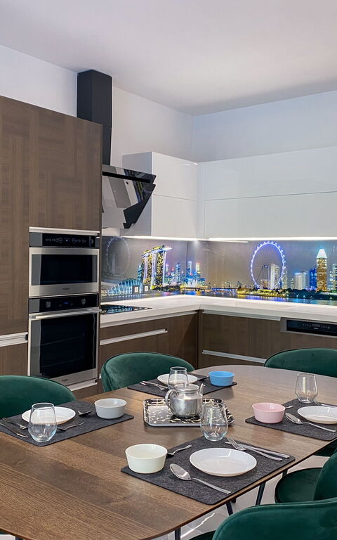 Casa Cafenio: Dining Room, Kitchen