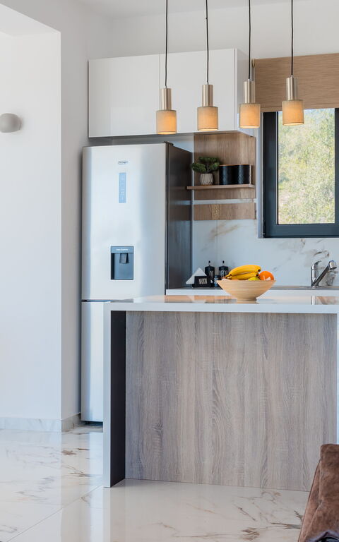 Villa Olivum: Kitchen, Living Room
