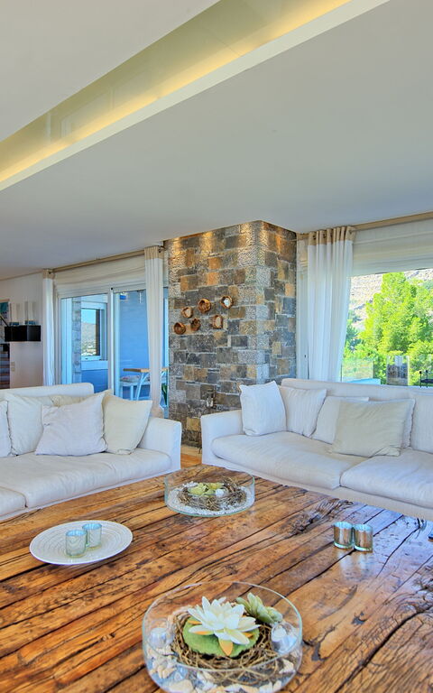 Villa Marina: Living Room