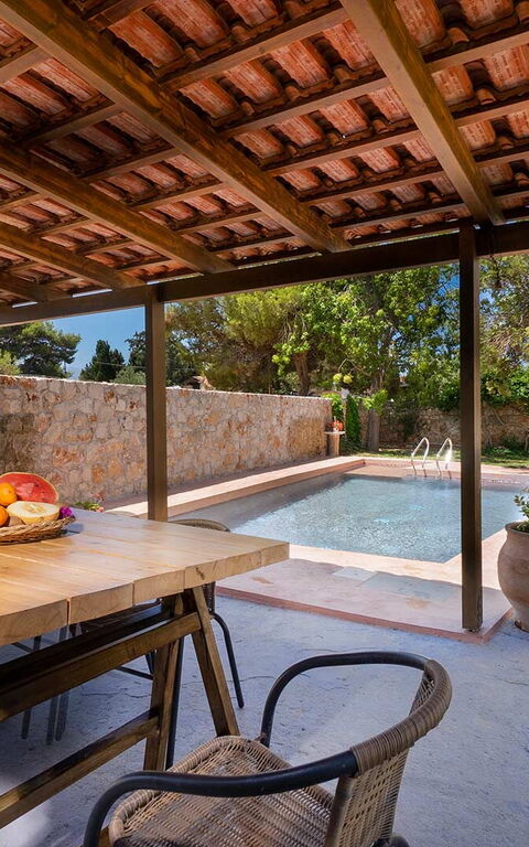 Villa Giani: Balcony / Terrace / Patio, Outdoor, Pool