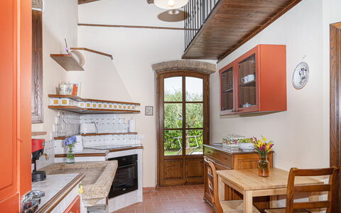 Accommodation Capanna: Dining Room, Kitchen