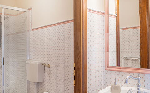 Accommodation Capanna: Bathroom