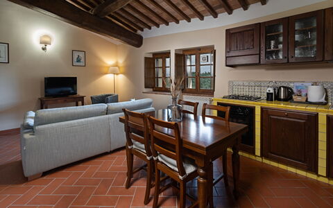 Accommodation Camino: Kitchen, Living Room