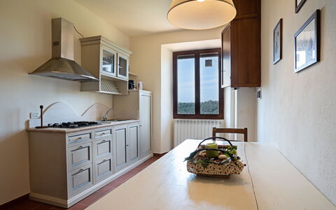 Accommodation Villa: Kitchen