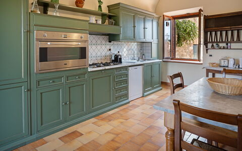 Accommodation Villa: Kitchen