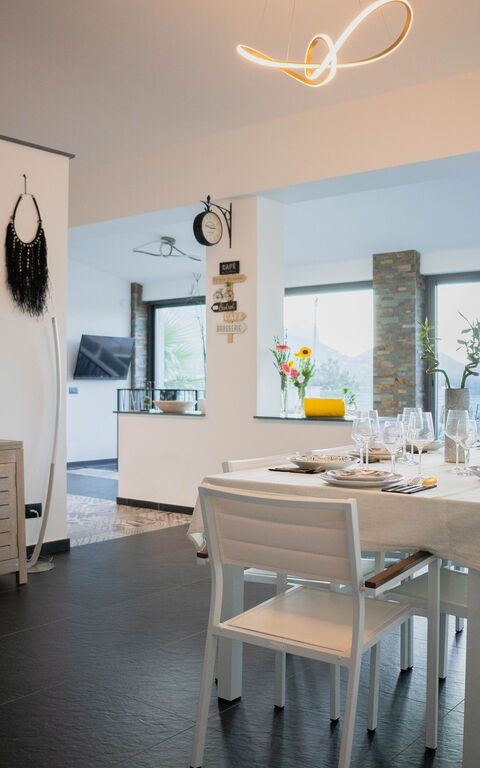 Villa Vincenzo: Balcony / Terrace / Patio, Dining Room