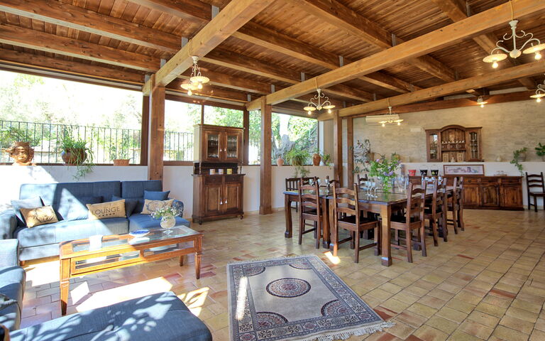 Villa Maddalena: Dining Room, Living Room