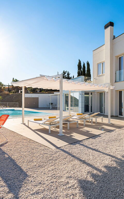 Villa Domizia: Building Exterior, Garden, Pool