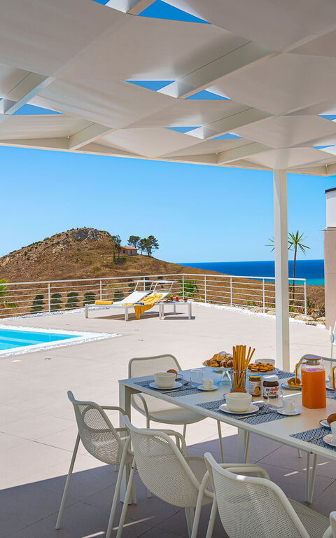 Villa Domizia: Balcony / Terrace / Patio, Pool, Scenic View