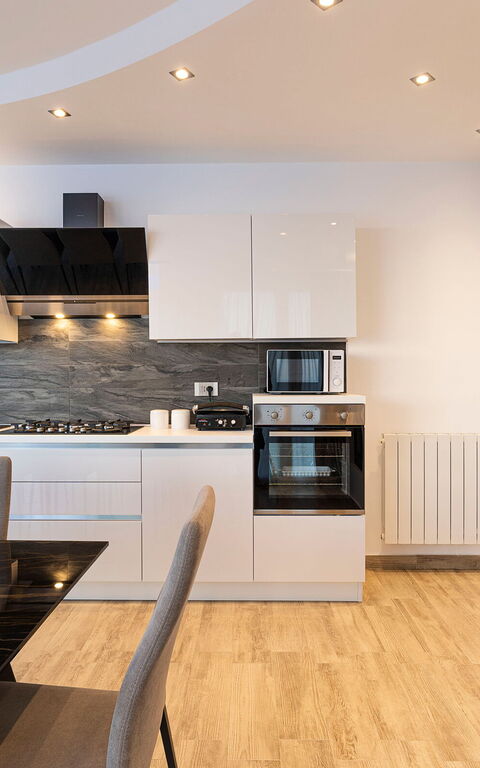 Villa Domizia: Dining Room, Kitchen