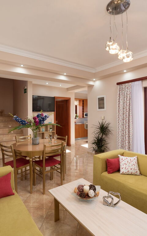 Villa Halepi: Living Room