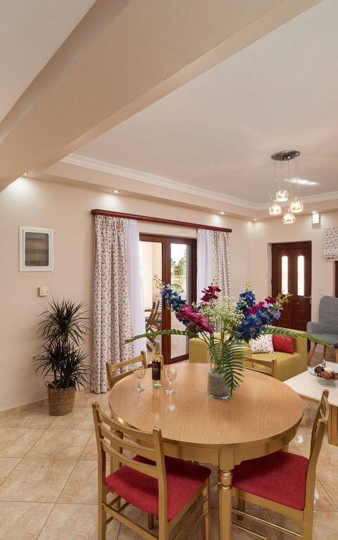 Villa Halepi: Living Room