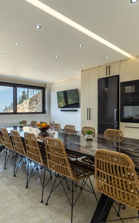 Villa Halepi: Kitchen