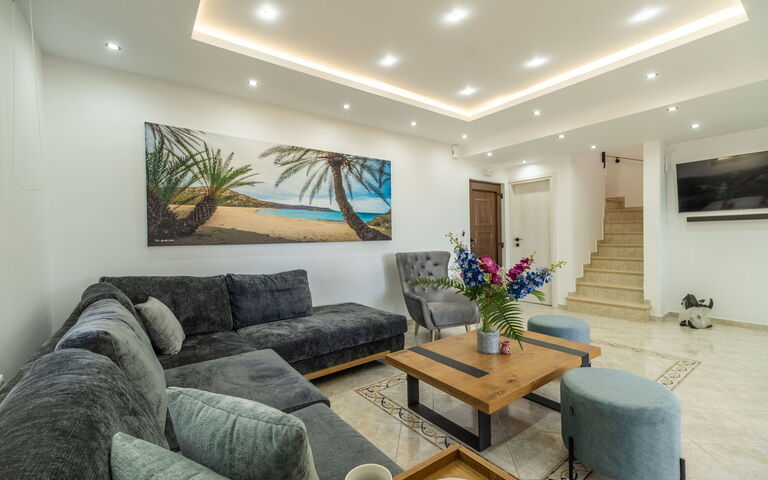 Villa Halepi Estate: Living Room