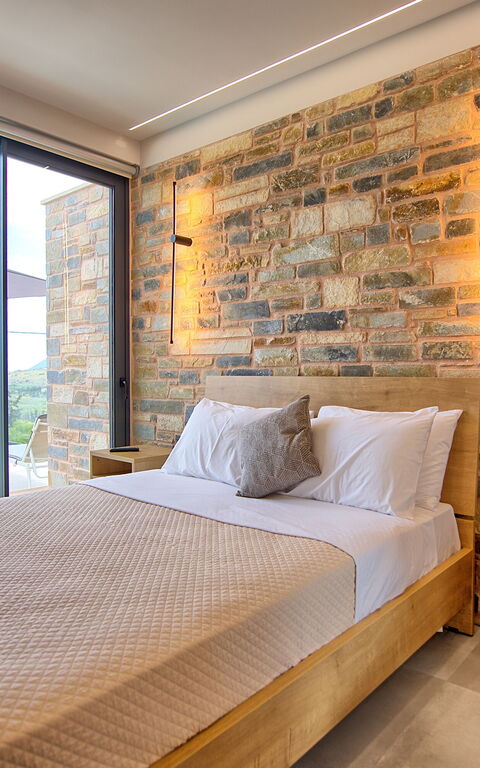 Villa Kallos: Bedroom