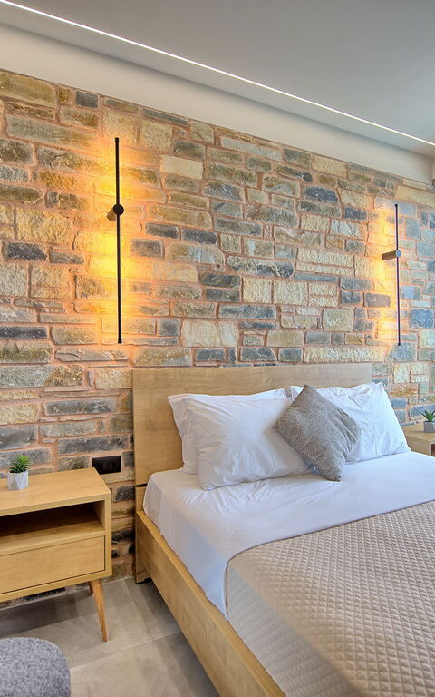 Villa Kallos: Bedroom